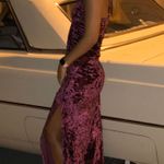 Lulus Crushed Velvet Dress Photo 0