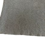 Red Berry Sleeveless Mock Neck tank Top Stretch Metallic Textured Size Small Silver Photo 4