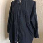Brandy Melville  Rare Blue Jacket Anorak Zippers Coat Photo 1