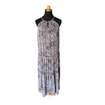Drew ANTHROPOLOGIE NWT Medallion Sleeveless Boho Prarie Maxi Dress S MSRP $308 Photo 2