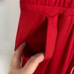 ALBION FIT Red The Merry Bamboo Long Sleeve Jumpsuit Sz.XS NWT Photo 13