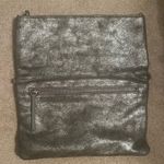 Stella & Dot  gray purse- clutch with attachable matching/adjustable strap. Photo 1