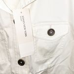 Jones New York  Button Front Vanilla Jacket Photo 4