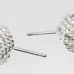 Tiffany & Co. Rare Somerset Twist Knot Earrings in Sterling Silver 925 Retired Photo 0