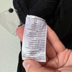 Farm Rio Black Satin Heart Cutout Smocked Long Sleeve Mini Dress Women's S NWT Photo 7