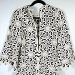 Zimmermann  Ottie Lace Shift Mini Dress Cream Black US 4 NWT AU 0 Photo 7