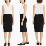 J.Crew No. 2 Pencil Skirt Black Work Business Casual Office Professional Size 4 Photo 1
