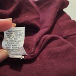 Apt. 9  Women's Bodycon Sweater Dress Large Burgundy Short Sleeve Pullover… Photo 5