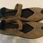 Skechers Steven Slip On Metallic open toe Gem Wedge heels size 7.5 Photo 2