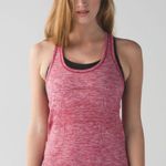 Lululemon heathered red swiftly tech racerback size 4 Photo 0