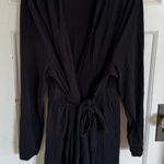 Soma  black short robe size xxl Photo 0