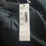 Madewell Womens Black Drawstring Wide-Leg Pants Photo 8