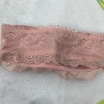 Spanx  pink lace bandeau padded bra size medium Photo 2