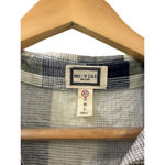 Mo:Vint New York Dress Women's XS Blue Plaid Button Photo 4