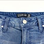 Lord & Taylor Desing Lab High waisted Frayed hem Denim Jean Shorts Beach Size 26 Blue Photo 5