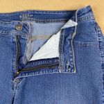 Riders By Lee Women's Blue Denim Capri Jeans Size Classic Comfort 20W GUC *FLAW Photo 3