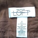 Loft Herringbone Pleated Lined Skirt Photo 7