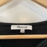 Madewell Tie Neck Ruffle pullover sweater Photo 5