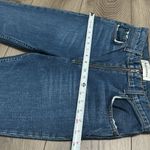 Reformation Brooke Zip High Rise Straight Blue Glacier Jeans Size 27 Photo 8