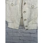 Christian LaCroix Crème Lined Boucle Tweed Cropped Preppy Vest Size XS Photo 11