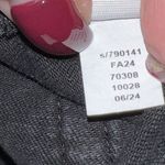 Loft The Slim High Rise Straight Leg Denim Jeans Women's Size 10 Black 790141 Photo 10