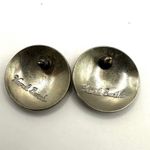 Laurel Burch red and silver tone circle post earrings Photo 5