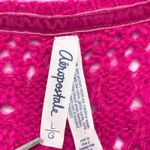 Aeropostale  Sweater Womens Large Open Knit Y2k Dopamine Mall Goth Indie Fairy Photo 6