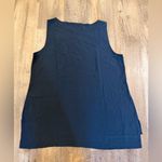 Eileen Fisher  Silk Sleeveless Top Petite Large Photo 4