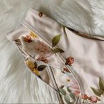 Power 2 the Flower Pale Pink Floral Ruffle Sophia Bikini Swim Bottoms Size S Photo 5