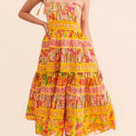 Farm Rio  Mixed Fruits Paradise Midi Dress Photo 0