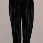 REWASH  Faux Leather Jogger Pants Medium Photo 0