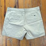 Banana Republic  Tan Flat Front Women's Chino Shorts Size 16 Photo 2