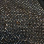 MINKPINK | Black & Gold Sparkle High Neck Romper Photo 7