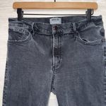 AGOLDE Women's Size 31 Black Wash Denim High Waisted Ankle Skinny Jeans Photo 3