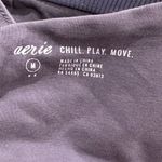 Aerie  Grey White Tie Dye Crossback Tank Top Women’s Medium Photo 2