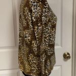 Capri longsleeves leopard sequins & beads sweater. Size large Photo 1