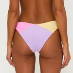 Beach Riot  Victoria Bikini Bottom Pastel Spring Colorblock‎ S Photo 1