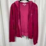 Juicy Couture  Vintage Hot Pink Velour Track Suit Pants Sz.M Jacket Sz.XL Photo 9