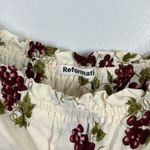 Reformation Amerana floral print crop top blouse size small Photo 3