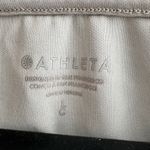 Athleta SeaSoft Sleeveless Tank Sweatshirt Top Large Taupe Athleisure Photo 2