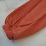 A New Day women's Medium Rust Puffed Sleeve Sweatshirt Photo 2