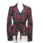 Boston Proper NWT  Black Plaid  Jacket Photo 1