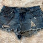 Empyre distressed jean shorts 7 Blue Size undefined Photo 0