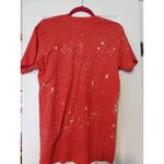 Tultex Hotter Than A $2 Pistol Splatter T-Shirt Red Medium  Cotton Polyester Unis Photo 2