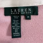 Lauren Ralph Lauren pink cashmere and silk sweater Pink Size 3X Photo 3