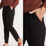 Marine layer  Re-Spun Allison Pant: Black Photo 3