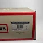 Hunter  Explorer Mid Lace Leather Trekking Boots in Olive/Black Photo 8