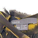 Vince Top Size XS Black Yellow Blue Red Geometric 100% Silk Lined Womens Photo 4