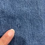 H&M Divided Size 2 Paper Bag Jeans High Rise Tapered Leg Self Tie Ridged Women’s Blue Photo 9