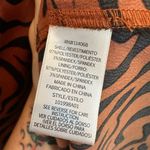 Sweet Baby Jamie Chic Brown Black Zebra Wrap Midi Dress Women’s Size Small S Photo 10